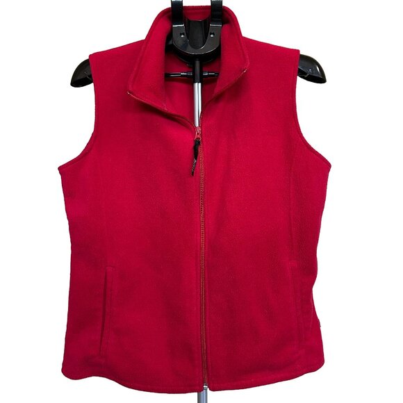 Woolrich Women’s Full Zip Vest Jacket in Heirloom Red, Size Large - Picture 1 of 8